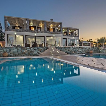 Sea Views At Villa Anemomylos With Heated Pool, Ping Pong And Tennis Agia Pelagia  Buitenkant foto
