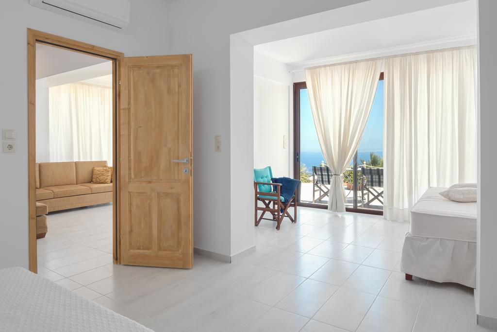 Sea Views At Villa Anemomylos With Heated Pool, Ping Pong And Tennis Agia Pelagia  Buitenkant foto