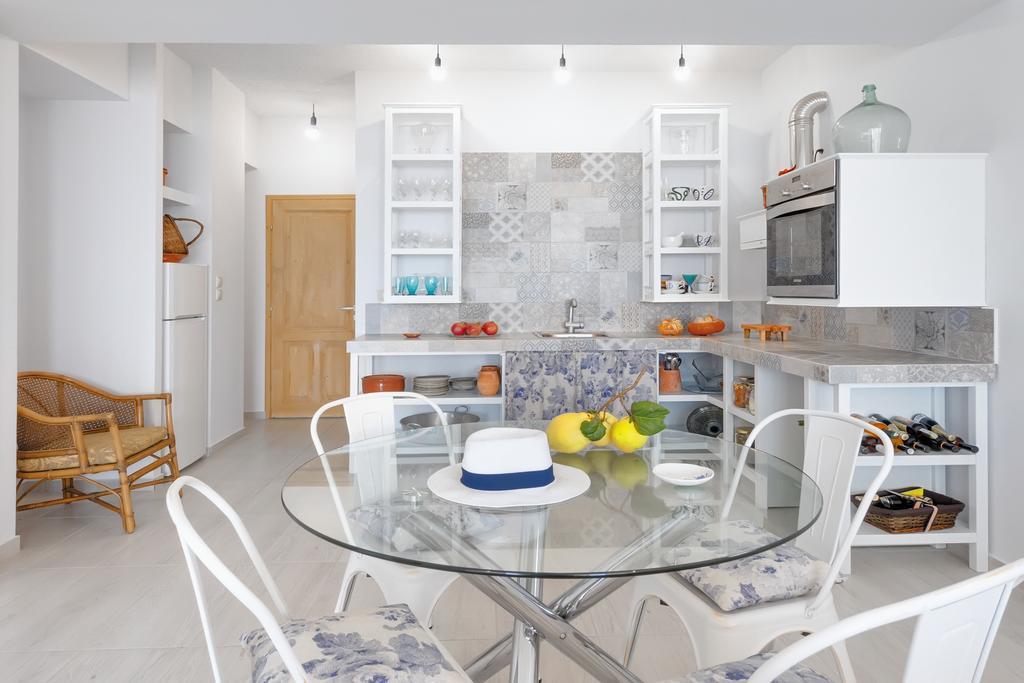 Sea Views At Villa Anemomylos With Heated Pool, Ping Pong And Tennis Agia Pelagia  Kamer foto