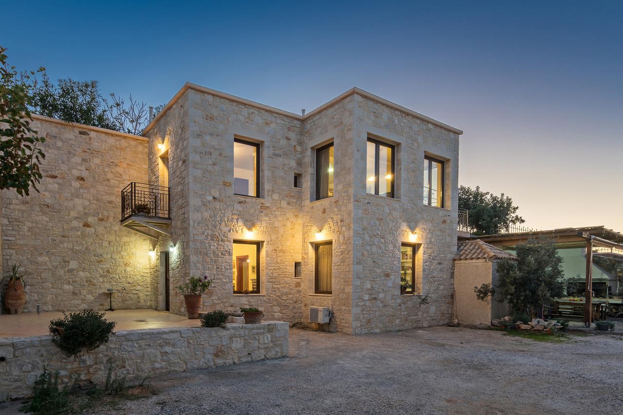 Sea Views At Villa Anemomylos With Heated Pool, Ping Pong And Tennis Agia Pelagia  Buitenkant foto