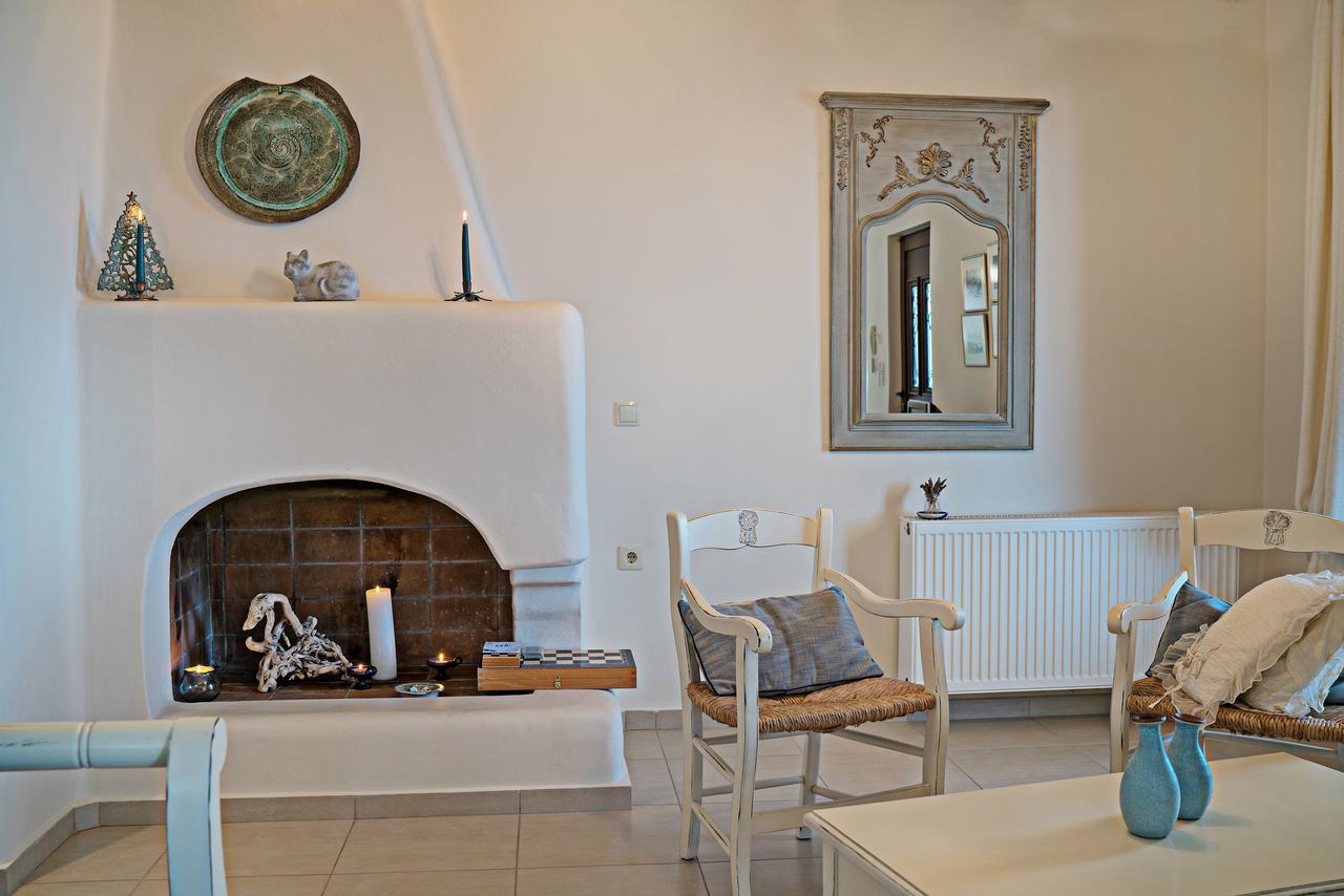Sea Views At Villa Anemomylos With Heated Pool, Ping Pong And Tennis Agia Pelagia  Buitenkant foto