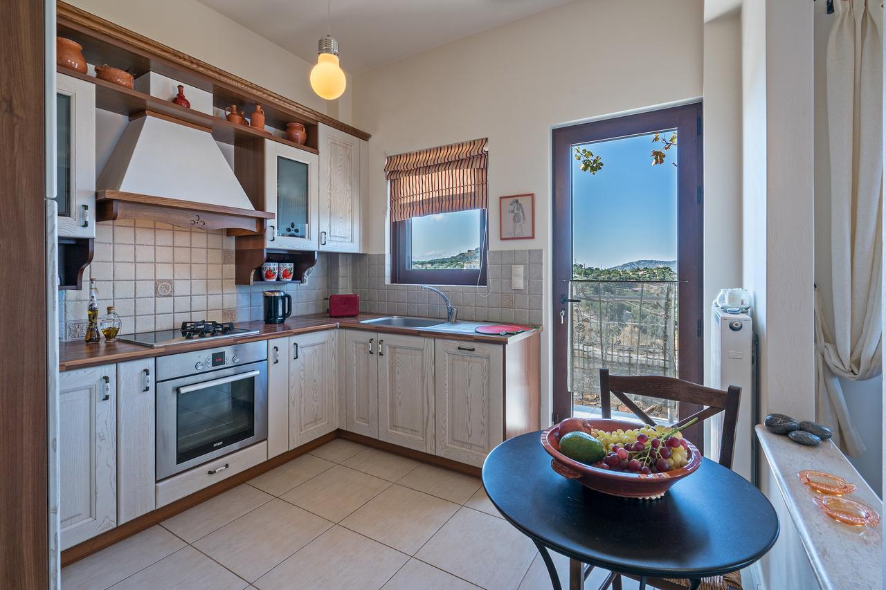 Sea Views At Villa Anemomylos With Heated Pool, Ping Pong And Tennis Agia Pelagia  Buitenkant foto
