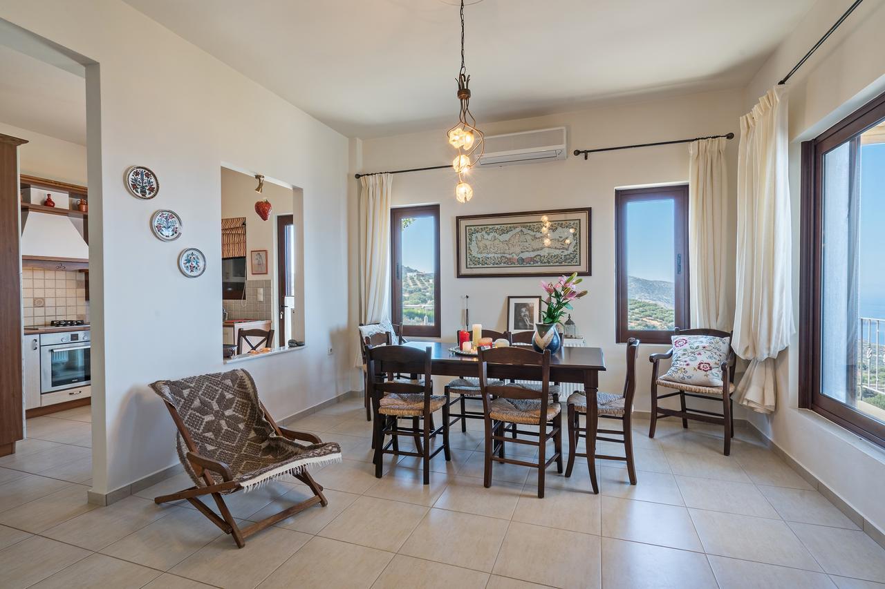 Sea Views At Villa Anemomylos With Heated Pool, Ping Pong And Tennis Agia Pelagia  Buitenkant foto